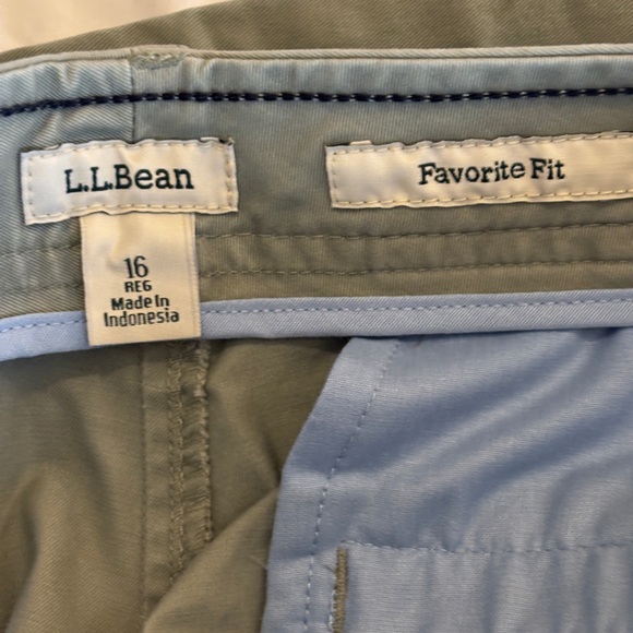 L.L. Bean Sage Green Favorite Fit Pants Women’s Regular Size 16 New #503733 - Picture 5 of 15